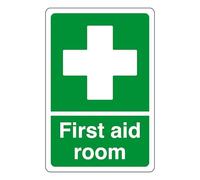 First aid room - safety sign - AED sign, first aid stickers, first aid kit - High tack self-adhesive sticker (150mm x 100mm) Viewing Distance within 3m.