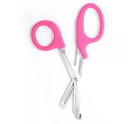 First Aid Scissors, Bandage Tough Cut Tuff-Cut Trauma Medical Shears for Nurses, Paramedics Doctors Students Theatre Hospitals, Veterinary, Firefighter, Rescue, Home and DIY (Pink, 6 Inches)