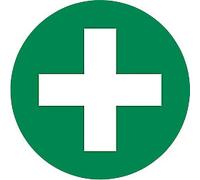 First Aid Sign First Aid Wall Mounted PP (Polypropylene) 6 x 6 cm