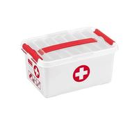 First Aid Storage Box - 6 Litre 6 Litre White Red