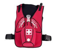 first aid training， Anti Choking Obstruction Trainer Vest Heimlich First Aid Practice Training for Education and(Children)