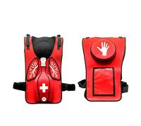 First aid training vest for asphyxia model of first aid training training model for adults simulation of respiratory tra