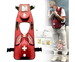 First Aid Training Vest Heimlik First Aid Practice Model Educational Tool for Nursing Students A