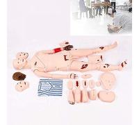 First Aid Trauma Simulated Wound Demonstration Manikin for Nursing Training and Patient Care Education