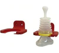 First Aid Wall Mount for LifeVac Anti-Choking Device - Mask Storage Slots, Space-Saving Emergency Organizer for Homes/Restaurants/Offices - Easy to Install - Bracket Only (Device NOT Included)