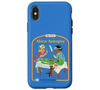 First Alien Autopsy Sarcastic Retro Funny Adult Humor Case for iPhone X/XS