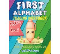 First Alphabet Tracing Workbook for Toddlers Ages 2+: Designs to Color and Trace | Uppercase & Lowercase Letters A-Z | Handwriting Practice for ... (Beak Bros Junior Learn-to-Write Journey)