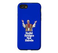 First American Pope Leo XIV - Build Bridges Not Babels Case for iPhone SE (2020) / 7/8