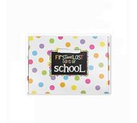 First and Last Day of School Memory Book, Easiest Days Memory Album, School Years Keepsake Book Album, Reusable Photo Prop Keepsake (1PCS-B)