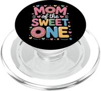 First Birthday Mom Of The Sweet One Family Matching PopSockets PopGrip for MagSafe