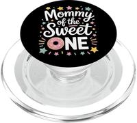 First Birthday Mommy Of The Sweet One Donut Bash PopSockets PopGrip for MagSafe