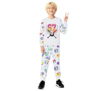 First Birthday Outfit Girl Waffle Knit Tracksuit Pockets Lightweight White Matching My Baby Christmas Jumpsuit Pink Quarter-Zip Toddler Boy Purple