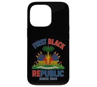 First Black Republic Since 1804 Haiti Haitian Flag Case for iPhone 13 Pro
