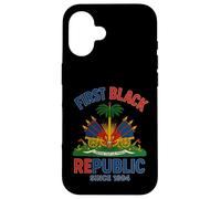 First Black Republic Since 1804 Haiti Haitian Flag Case for iPhone 16