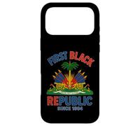 First Black Republic Since 1804 Haiti Haitian Flag Case for iPhone 17 Pro Max