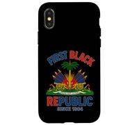 First Black Republic Since 1804 Haiti Haitian Flag Case for iPhone X/XS