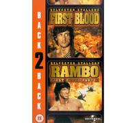 First Blood/Rambo - First Blood Part 2 [VHS]