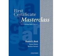 First Certificate Masterclass Students Book 2008 Edition