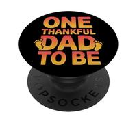 First Child One Thankful Dad To Be Expectant Father PopSockets Adhesive PopGrip