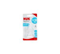 First Choice AntiColic Latex Teats 2Pack Orthodontic Nuk Shape