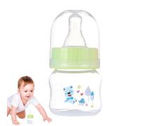 First Choice Baby Bottle Set - 50ml Anti-Fall Standard Caliber Bottles | Horizontal Design for Milk and Water | Anti-Colic Maternal Child Supplies - Bottlle Pattern Random