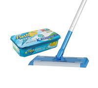 FIRST CHOICE KAYA 1 x Generic Speed Mop Starter Kit with 24 Pack Flash Speed Mop Wet Clothes | Hygiene Mop Refill Cleaner Pads for Any Type of Floor (Combo)