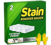 1 x Flash Ultra Power Magic Eraser Say Goodbye to Stubborn Stains and Marks with Chemical Free Multi-Functional Sponge Long-Lasting Easy Cleaning for Comfort and Effortless Shine (2pcs Pack)