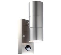 First Choice Lighting Blaze - Marine Grade Stainless Steel Motion Sensor Wall Light in Silver First Choice Lighting Silver
