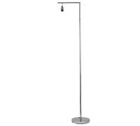 First Choice Lighting Chrome Angled Floor Lamp Base Only in Silver First Choice Lighting Silver