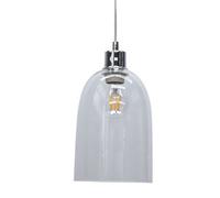 First Choice Lighting Dallas Clear Glass Easy Fit Pendant Light Shade