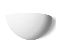 First Choice Lighting Eclipse - White Plaster E14 Wall Light First Choice Lighting White