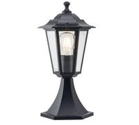 First Choice Lighting Eversham - Black Six Sided IP44 Outdoor Post Light First Choice Lighting Black