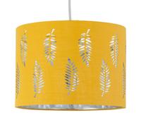 Fern - Ochre Cut Out 25cm Pendant Lightshade