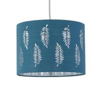 Fern - Teal Cut Out 30cm Pendant Lightshade