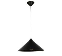 First Choice Lighting Fontana - Matt Black 40Cm Diameter Ceiling Pendant Light