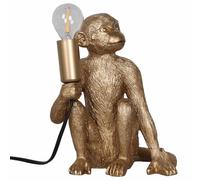 Gold Monkey Table Lamp or Beside Light First Choice Lighting Gold One Size