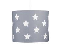 First Choice Lighting Grey With White Stars 25Cm Light Shade