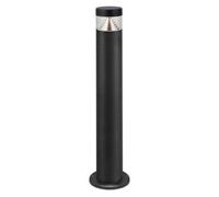 First Choice Lighting Pyramid - Black Led Outdoor 50Cm Post Light