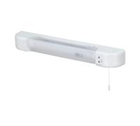 First Choice Lighting Rise - White Led Bathroom Shaver Light