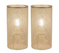 First Choice Lighting Set Of 2 Troy Gold Table Lamps