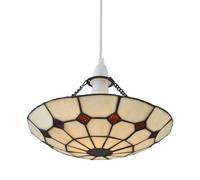 Torbay - Tiffany Cream Uplight Easy Fit Pendant Shade