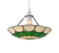 Totnes - Tiffany Green Uplight Easy Fit Pendant Shade