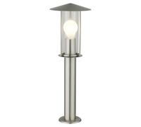 Treviso - Brushed Stainless Steel Outdoor Post Light First Choice Lighting Silver One Size