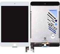 First Choose LCD Display Touch Screen Glass Digitizer Assembly Replacement for iPad Mini 4 A1538 A1550 7.9"(Without Home Button) with Free Tools (Black) (White)