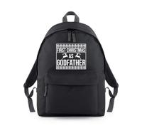 First Christmas As Godfather Backpack Rucksack 18L Bag - 42 x 31 x 21cm