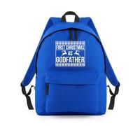 First Christmas As Godfather Backpack Rucksack 18L Bag - 42 x 31 x 21cm