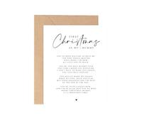 First Christmas as my Mummy from Baby with Poem A5 Greeting Card with envelope, Mummy's first Christmas, Christmas Card for Mummy, Poem Card