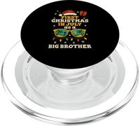 First Christmas In July As Big Brother Xmas Family Matching PopSockets PopGrip for MagSafe