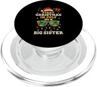 First Christmas In July As Big Sister Xmas Family Matching PopSockets PopGrip for MagSafe