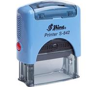 First Class Mail Shiny Custom Self Inking Rubber Stamp Office Stationary Stamp Mini Stamper Pre Ink Stamp Blue 14 X 38 MM
